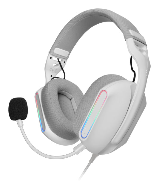 Mars de jogos auscultadores de jogos MH-Prow Branco