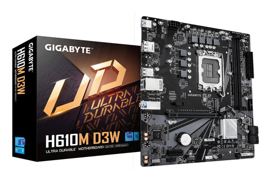 Gigabyte Placa Base H610M D3W DDR5 mATX 1700