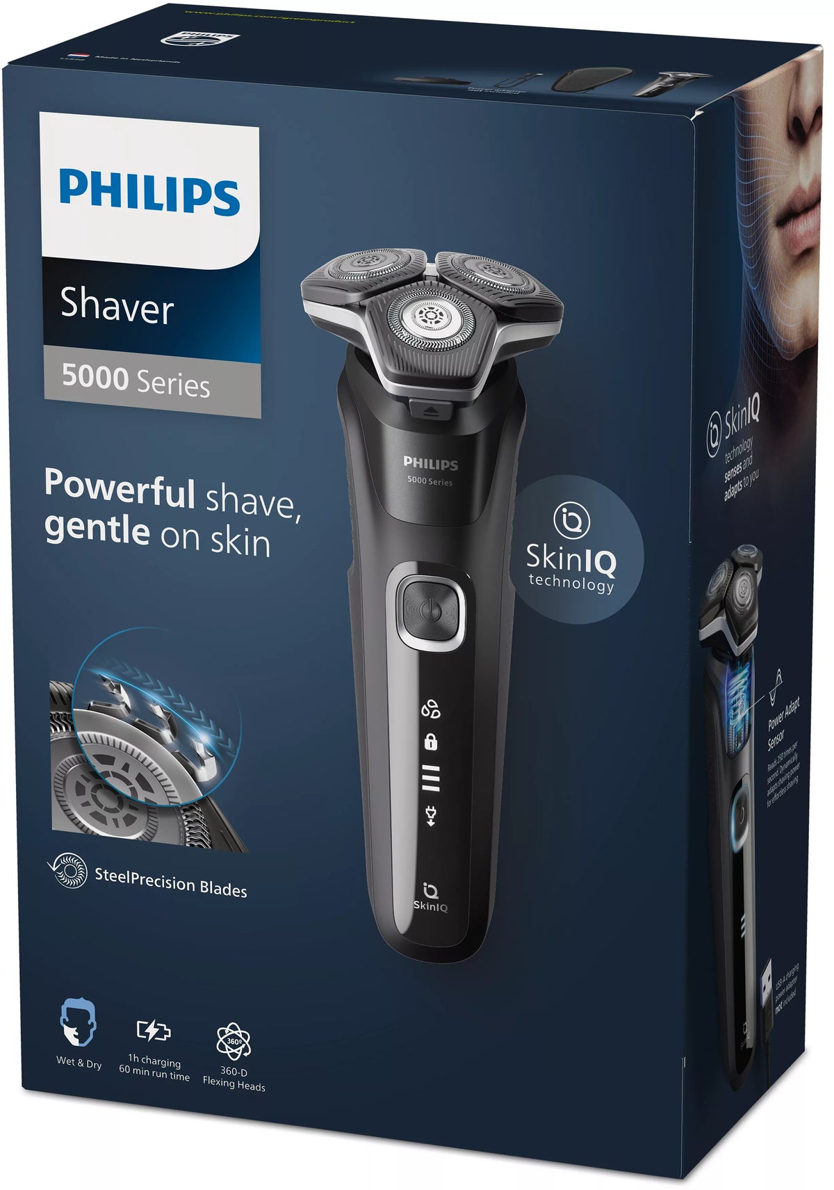 Máquina de Barbear Philips Série 5000 / S5898/35 preto Standard - imagem 5