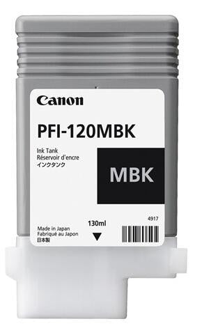 Canon Ink PFI-120MBK / 2884C001 Matt preto Standard - imagem 2