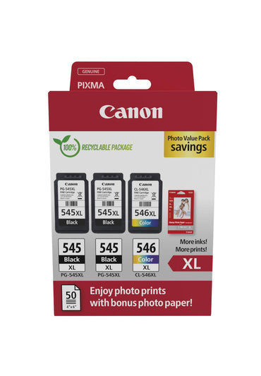 Canon Ink PG-545XL/CL-546XL / 8286B015 BK,C,M,e XL Multipack - imagem 2