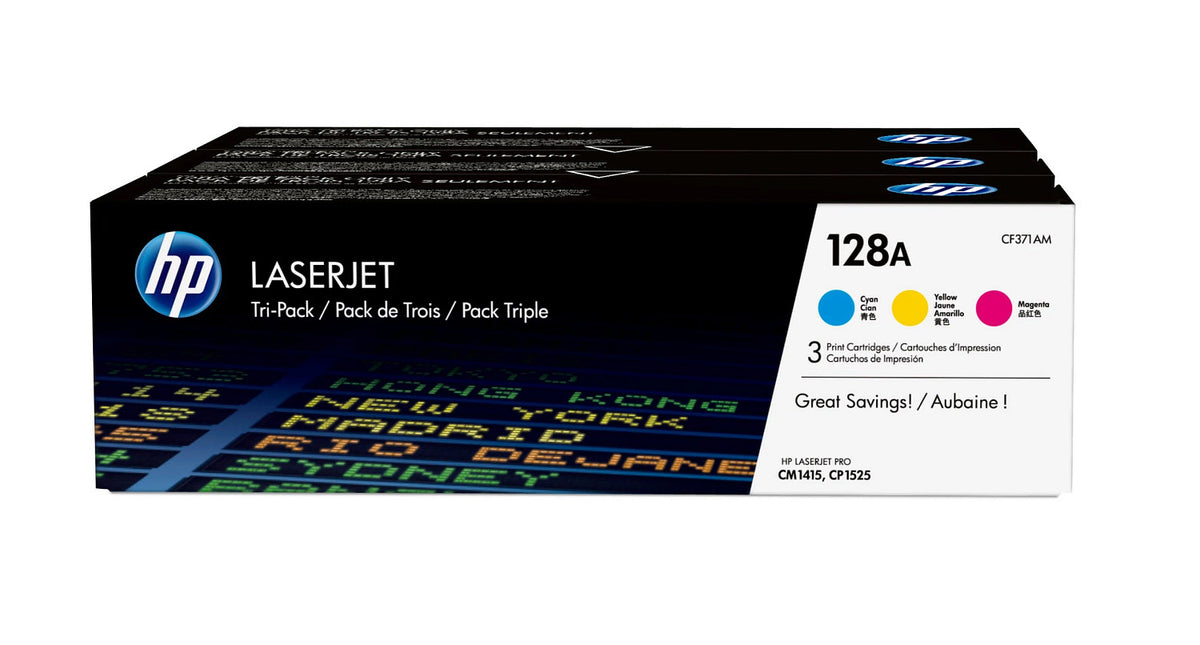 HP Toner 128A / CF371AM C,M,e Multipack - imagem 3