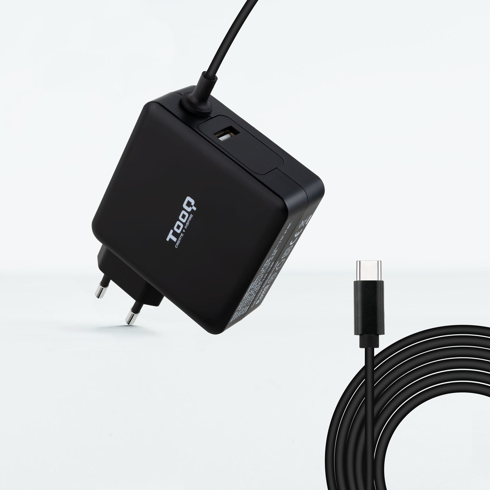 Carregador para Portátil Tooq conector USB-C 90W