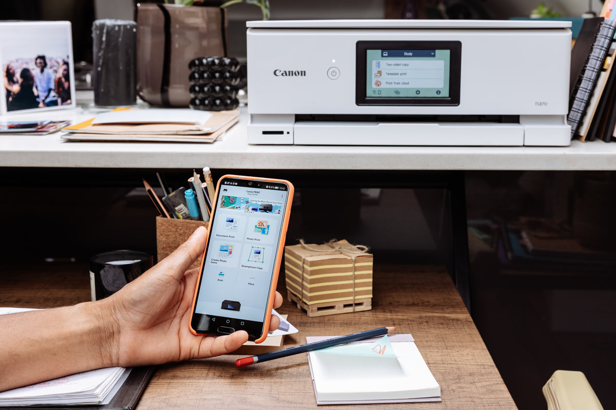 Impressora multifunções Canon Multifunções Pixma TS8751 Branco - imagem 13