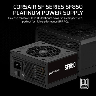 Fonte de Alimentação Corsair SF850 / CP-9020256-EU preto - imagem 2