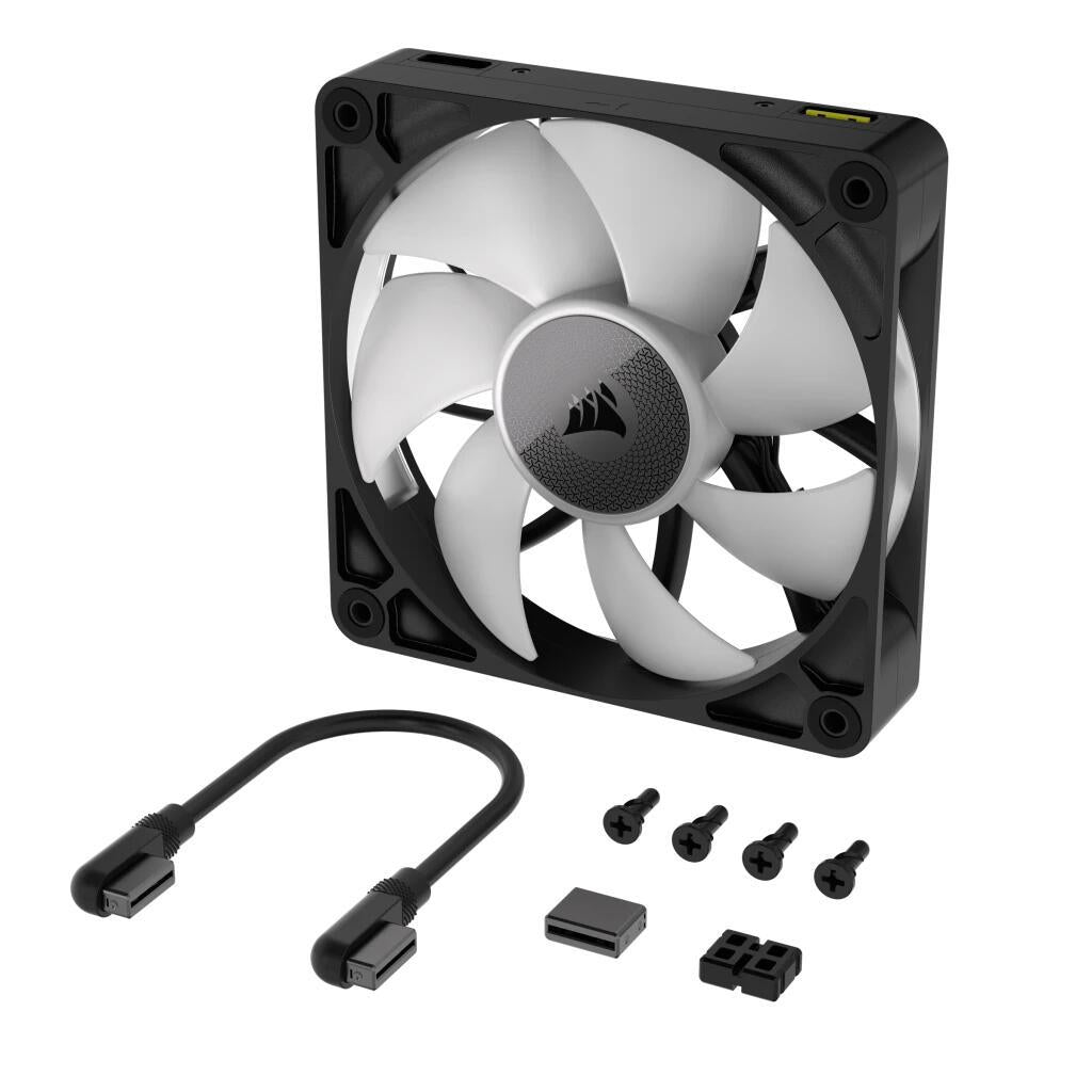 Ventoinha Corsair Fan iCUE LINK RX120 RGB / CO-9051017-WW preto - imagem 3