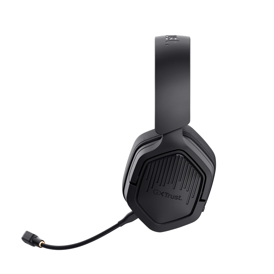 Auscultadores Gaming sem fios com microfone Trust Gaming GXT 493PS Carus PS5/ Jack 3.5/ Bluetooth/ preto
