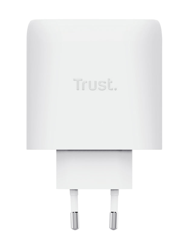 carregador de Pared GaN Trust Maxo 65W 26068/ 3xUSB Tipo-C/ 1xUSB/ Inclui cabo USB Tipo-C/ 65W