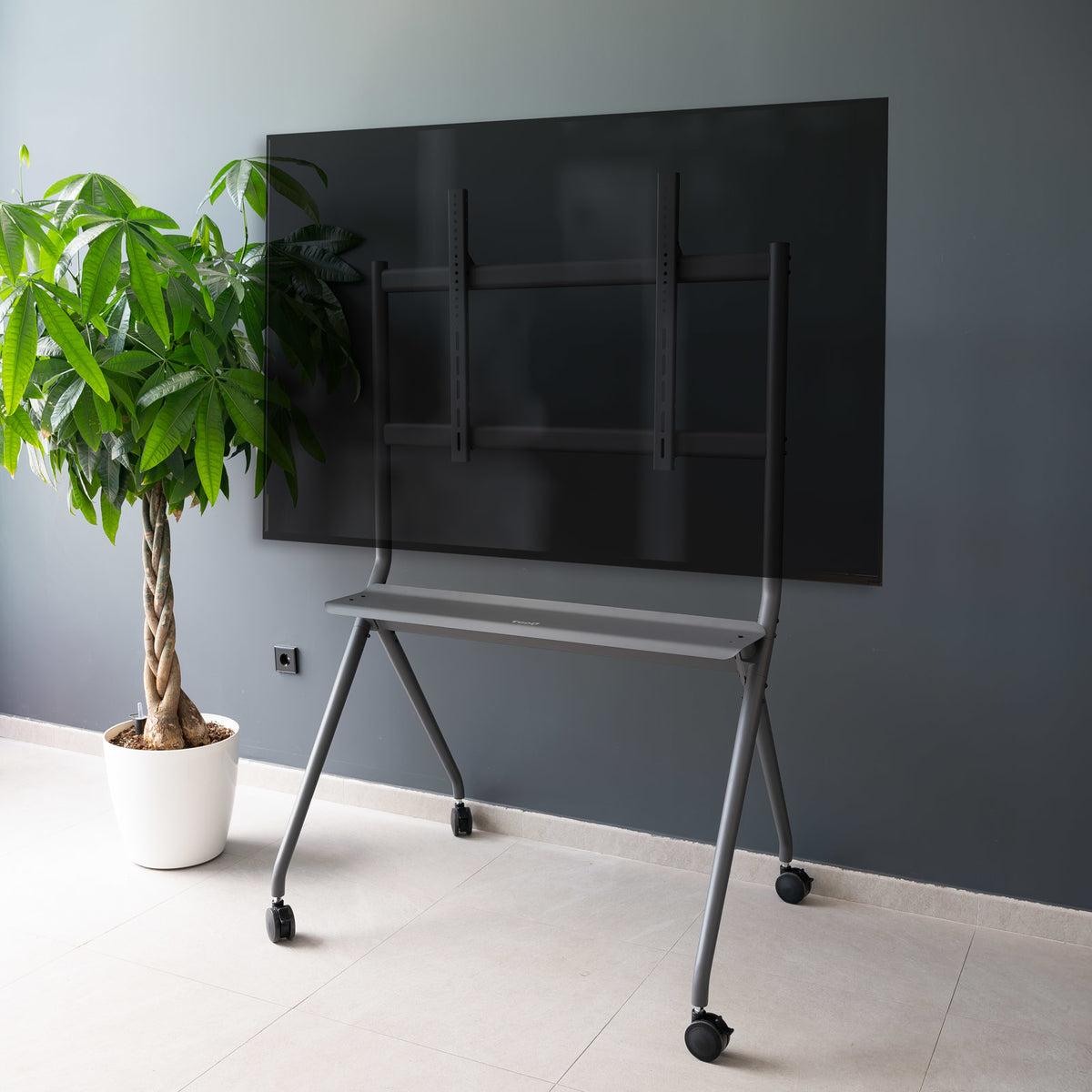 Tooq FS20205M-B Soporte suelo pantallas 50"-86" Gr - imagem 8