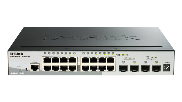 Switch de Rede D-Link DGS-1510-52XMP/E 52xGb PoE+ 4x10GB