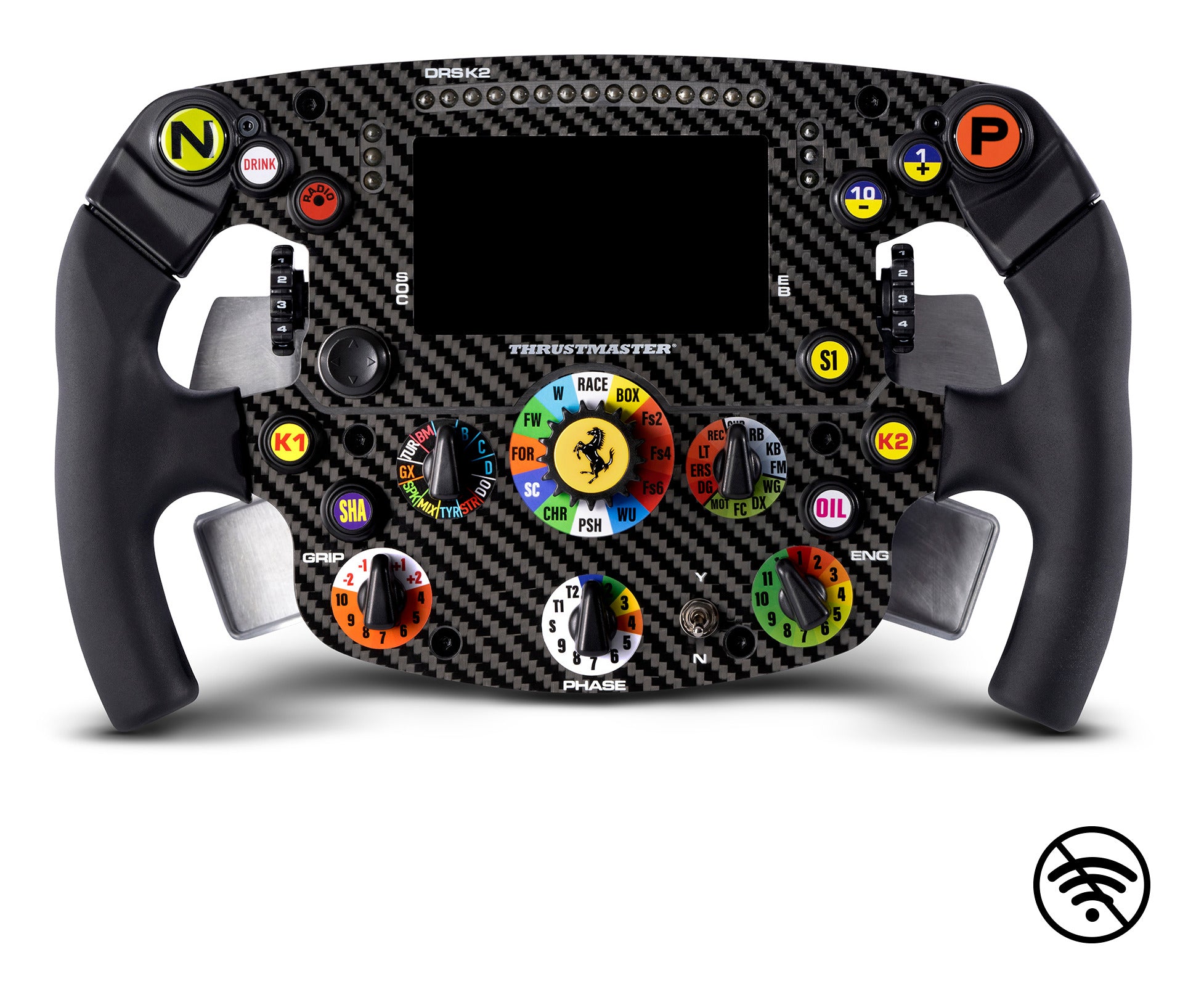 Volante de jogos Thrustmaster Ferrari SF1000 Edition Wheel Add-sobre (PS5/PC) / 4060320