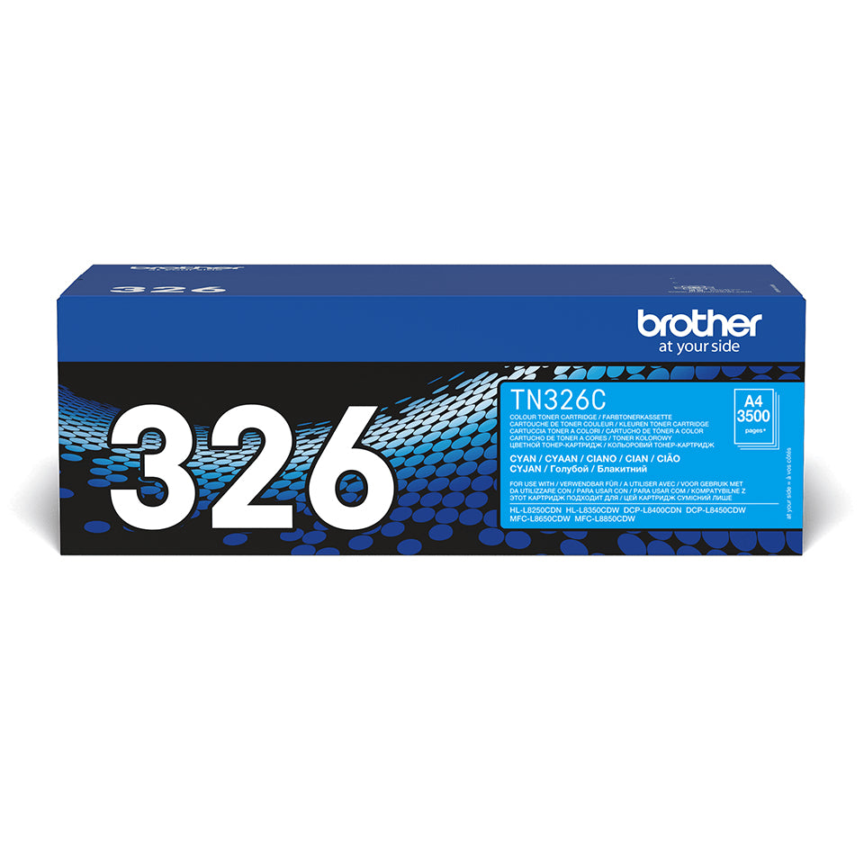 Brother Toner TN-326C / TN326C Cyan XL