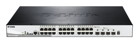 Switch de Rede D-Link DGS-1510-28XMP/E L2 24xGB PoE 4x10Gb