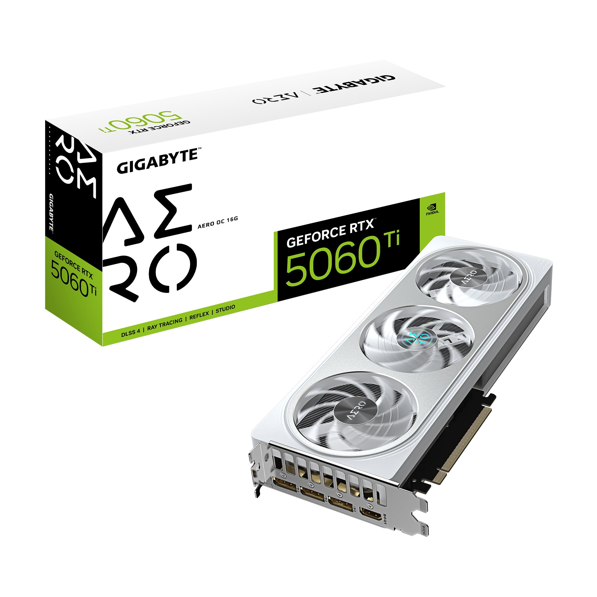 Placa gráfica Gigabyte VGA NVIDIA RTX 5060 TI AERO OC 16GB DDR7
