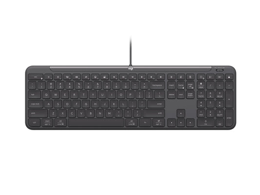 Teclado Logitech Signature Slim Com fios K620 DE / 920-013327 Graphite