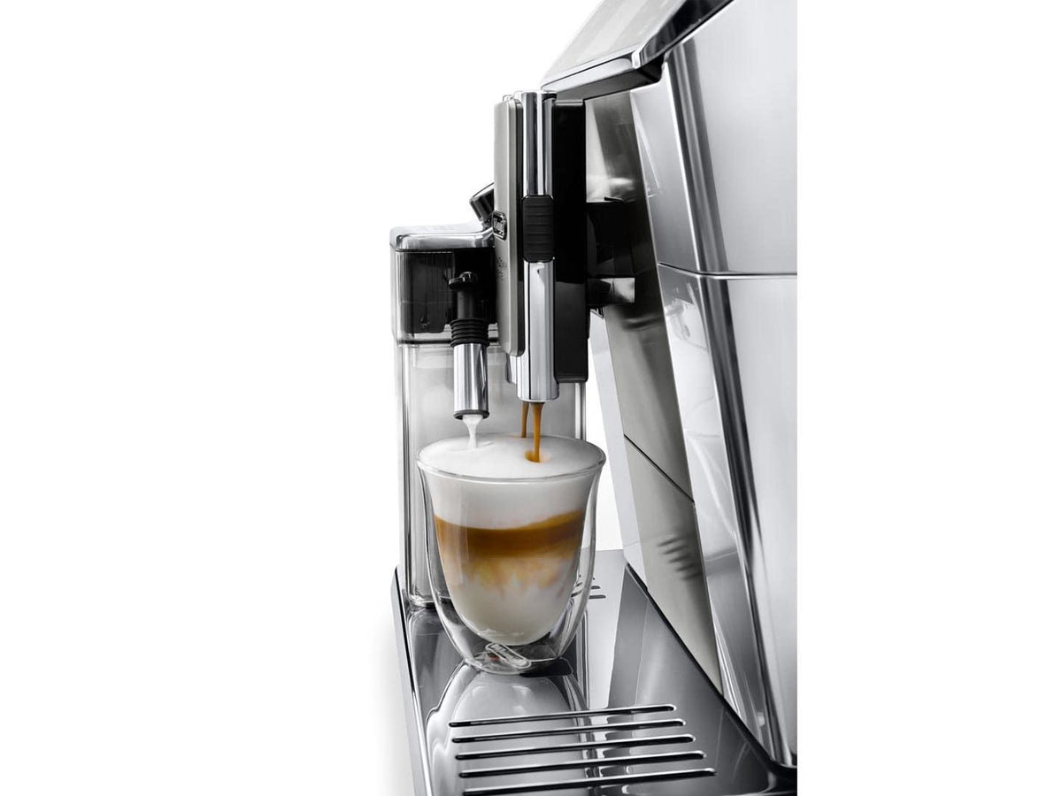 Máquina de Café De’Longhi PrimaDonna Elite mit LatteCrema / ECAM650.55.MS preto, metallic - imagem 6