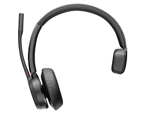 Auscultadores HP Poly Voyager 4310 UC Monaural +BT700 USB-A Adaptador +base de carregamento