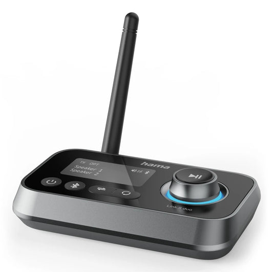 Adaptador Hama Bluetooth Link.it duo / 00205322 preto