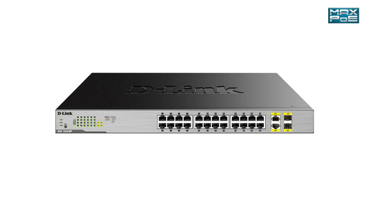 Switch de Rede D-Link DGS-1026MP 24xGB PoE+ 2xSFP