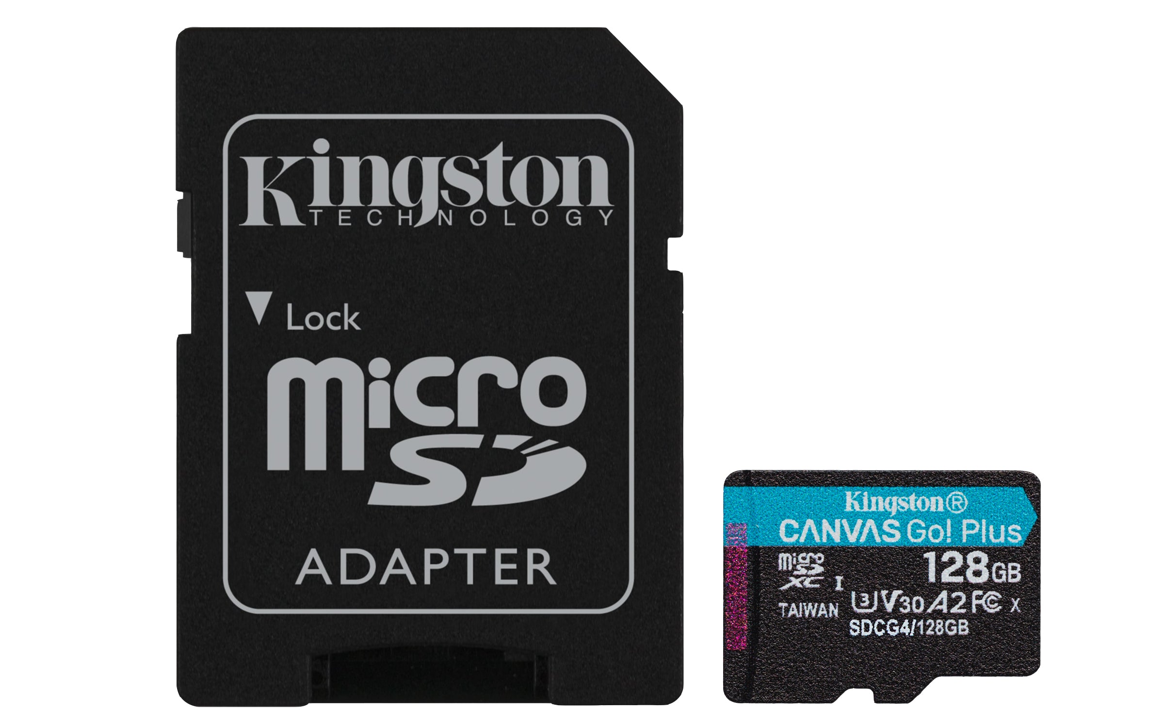 Cartão de Memória Kingston microSD Canvas Go! Plus 4 128GB 200 MB-s