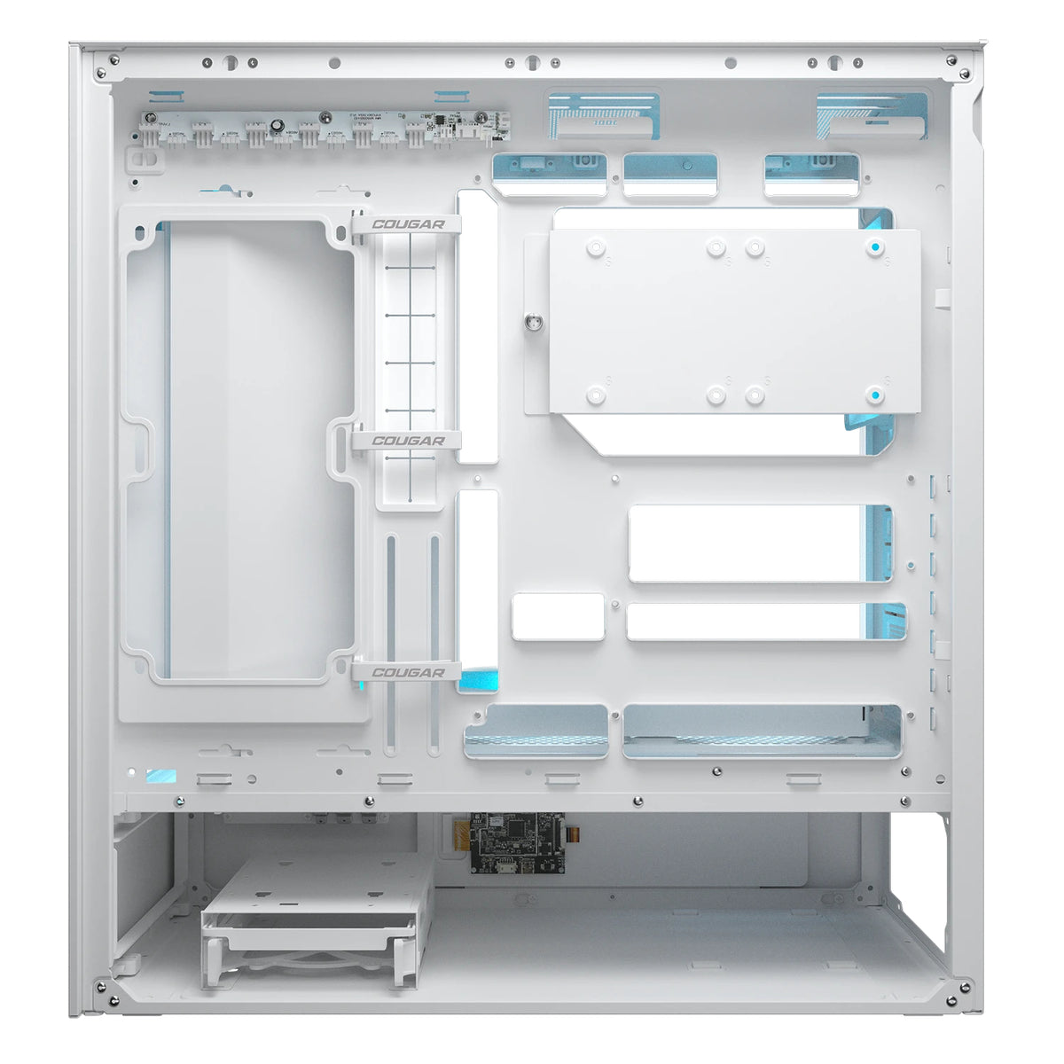 Caixa de Computador Cougar Caja Semitorre CFV235 Mesh Vision branco - imagem 11