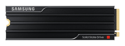 Samsung 9100 PRO Heatsink PCIe® 5.0 NVMe™ M.2 SSD - 1 TB Breakthrough PCIe® 5.0 performance Push PCIe® 5.0 performance to the max. 9100 PRO with Heatsink achieves lightning-fast sequential read/write speeds up to 14,800/13,400 MB/s, two times faster