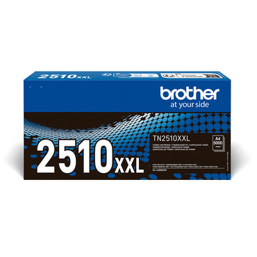 Original Brother TN2510XXL Toner de Alta Capacidade/ Preto