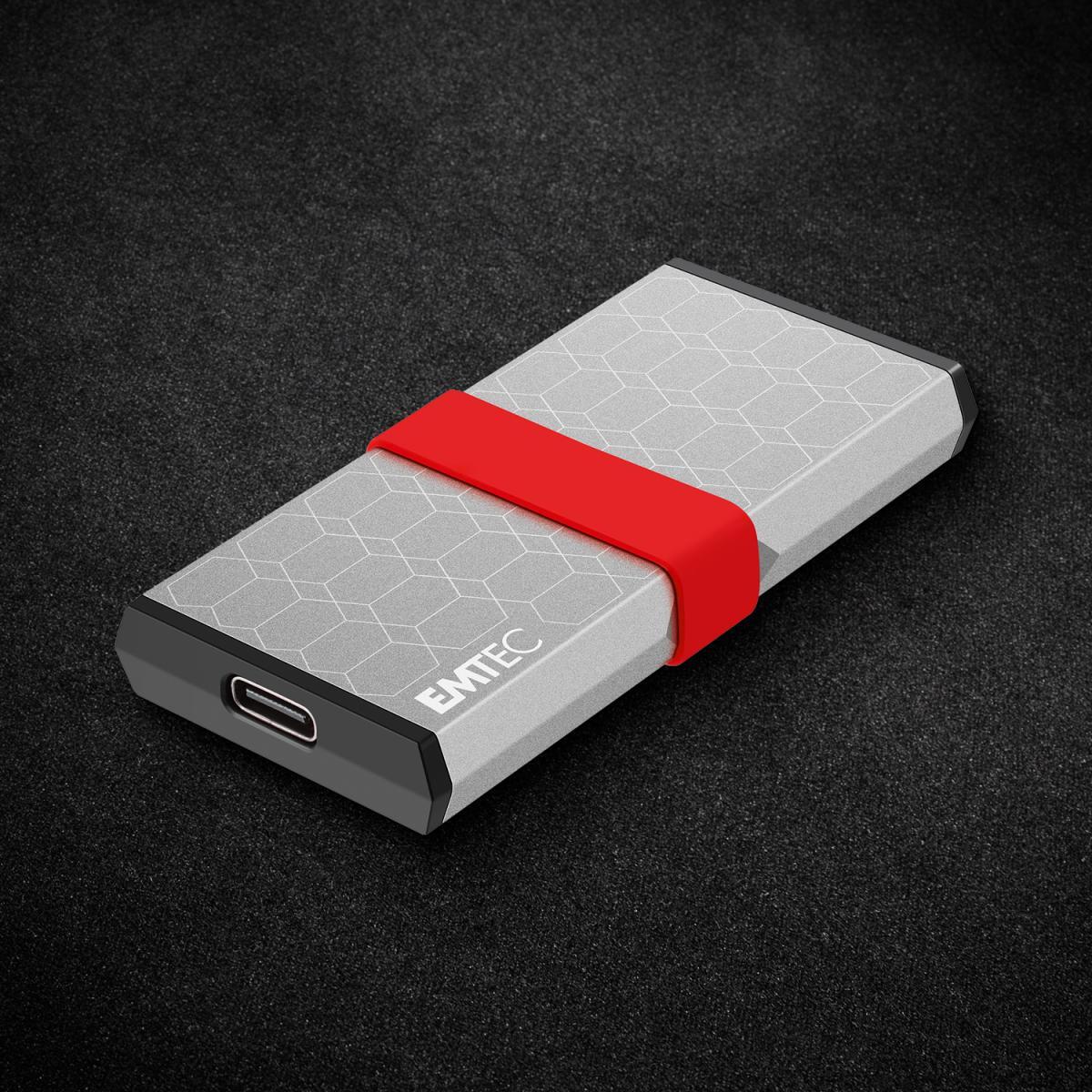 Disco SSD Emtec External X205 1TB / ECSSD1TX205 prateado XL - imagem 7