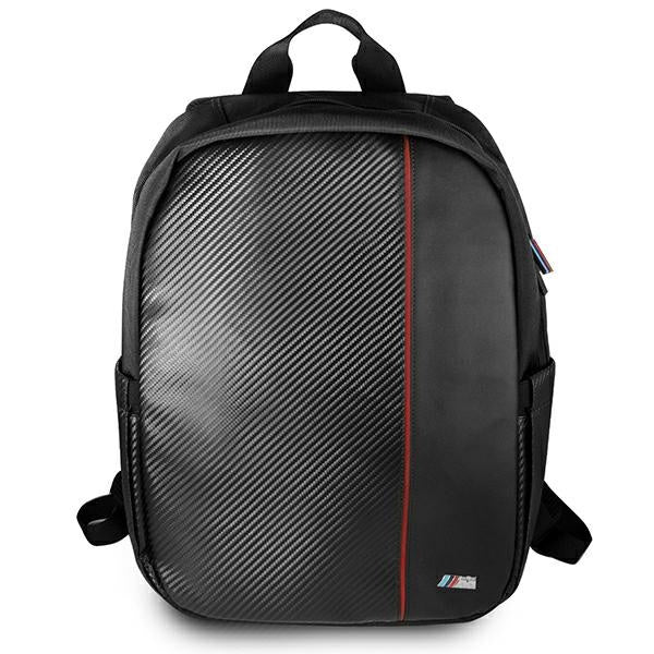 MOCHILA BMW Carbono Red Riscas para portátil 16'' - PRETO
