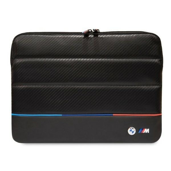 SACO BMW Carbono Tricolor para portátil 14" - PRETO