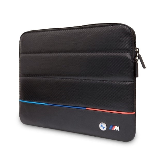 SACO BMW Carbono Tricolor para portátil 14" - PRETO