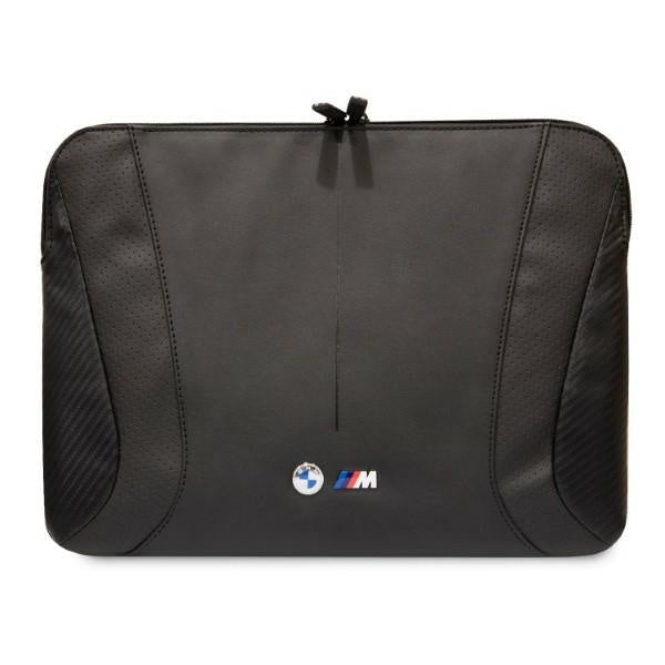 SACO BMW Carbono&Perfurado para portátil 16" - PRETO