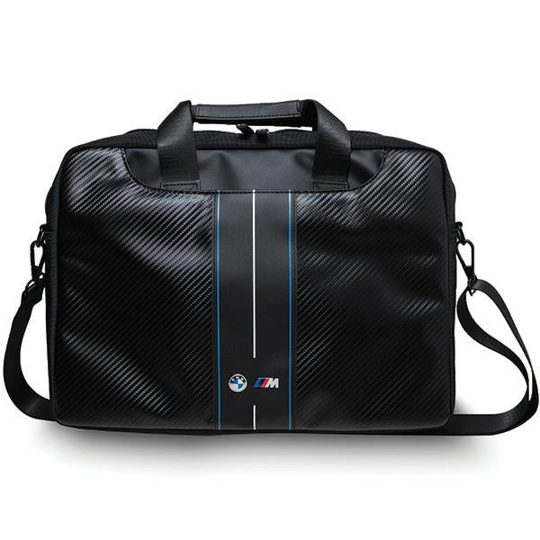 SACO BMW BMCB15COMSCAKL 16" PRETO/black Carbono Riscas Azuis