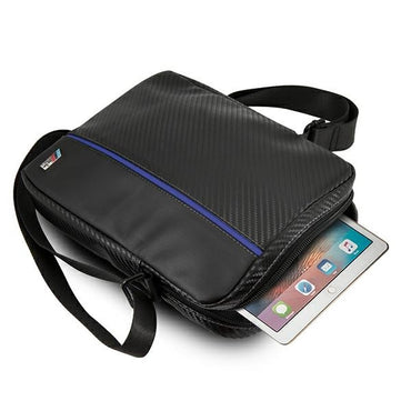 SACO BMW Carbono / Blue Riscas para tablet 10" - czarna
