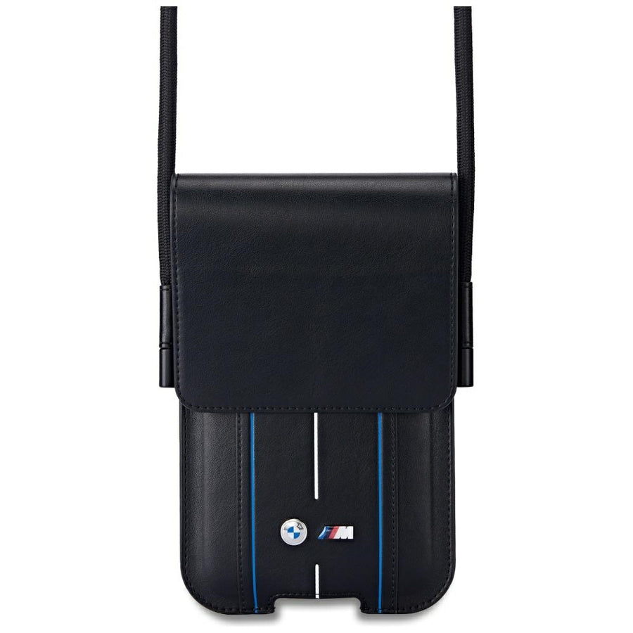 SACO BMW Phone Pouch Riscas Azuis PRETO