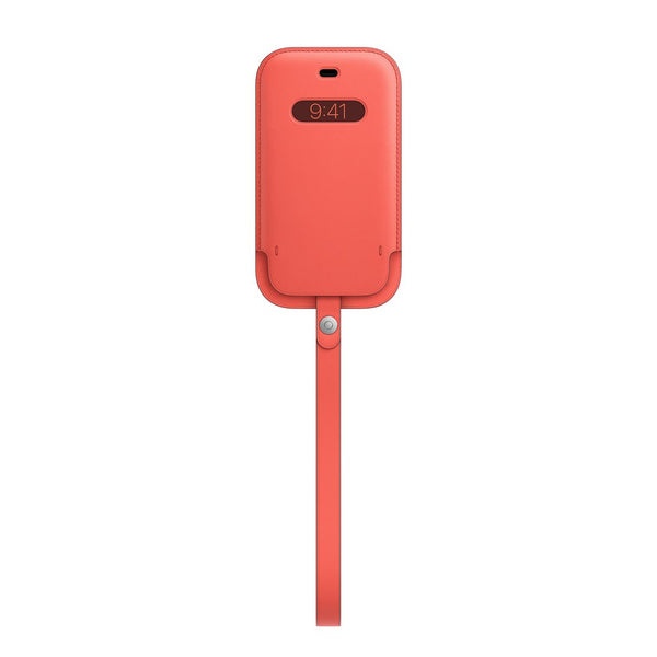 Capa tipo sleeve de pele Apple MHMN3ZM/A para iPhone 12 Mini - Cítrico Rosa (Pink Citrus)