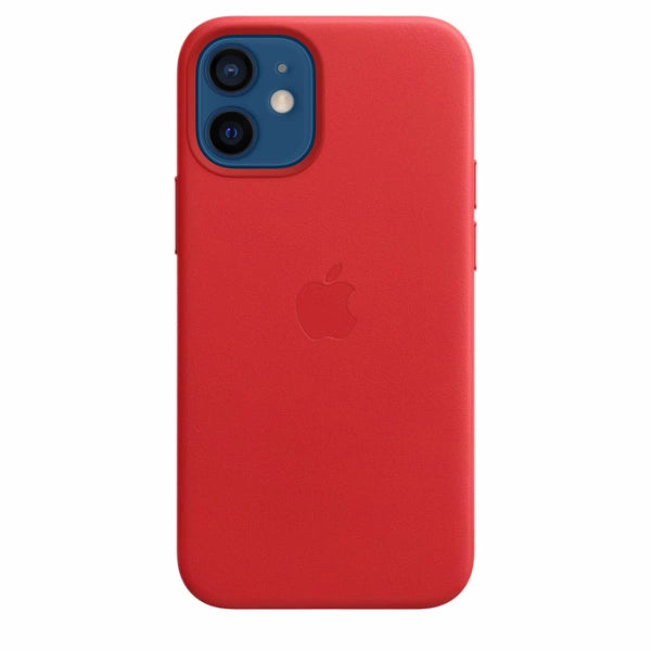 Capa de pele Apple MHK73ZM/A para iPhone 12 Mini - Vermelha (Scarlet)