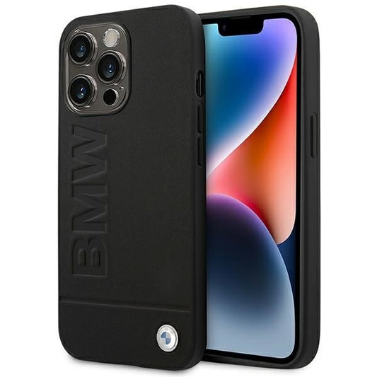 Capa BMW BMHCP14LSLLBK | iPhone 14 Pro 6.1" | Capa preta BMW