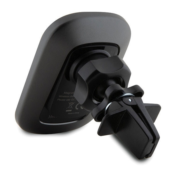 Suporte de Indução Mercedes 15W MagSafe – Edição Silver Stars (Preto)
