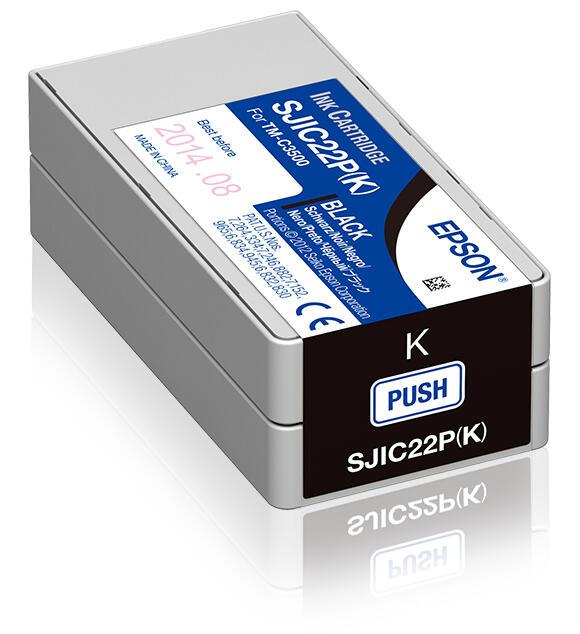 Epson Ink SJIC22PK / C33S020601 preto Standard - imagem 2