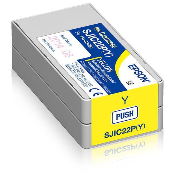 Epson Ink SJIC22PY / C33S020604 amarelo Standard - imagem 2