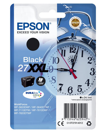 Epson Ink 27XXL / C13T27914012 preto XXL - imagem 2
