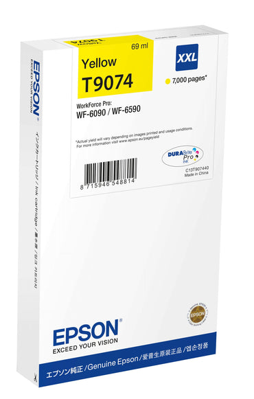 Epson Ink T9074N / C13T90744N amarelo XXL - imagem 2