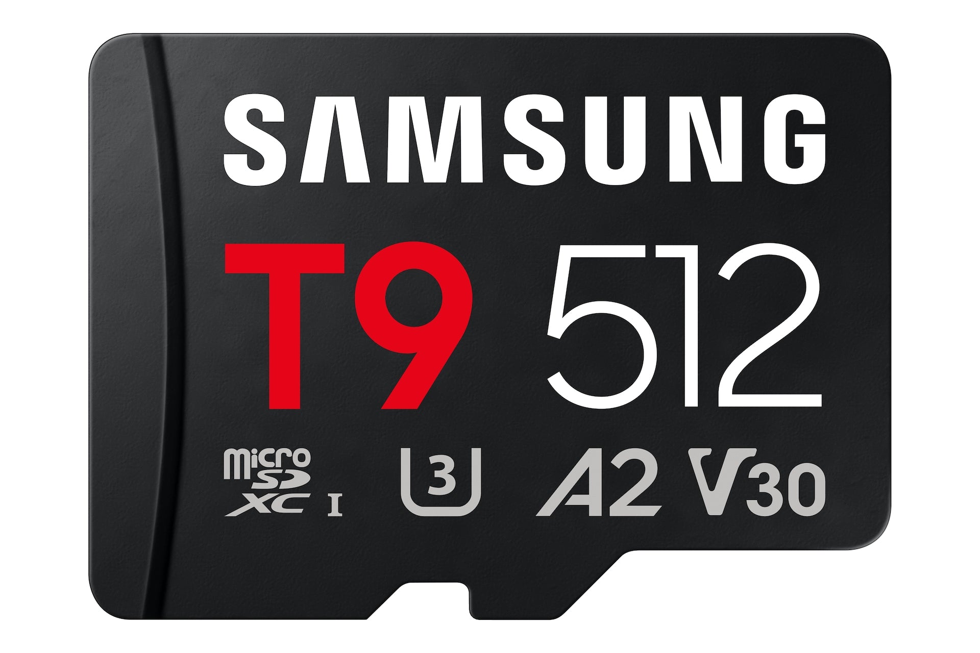 Cartão de Memória Samsung Micro SDXC T9 512GB clase10 U3 V30 A2 c/a