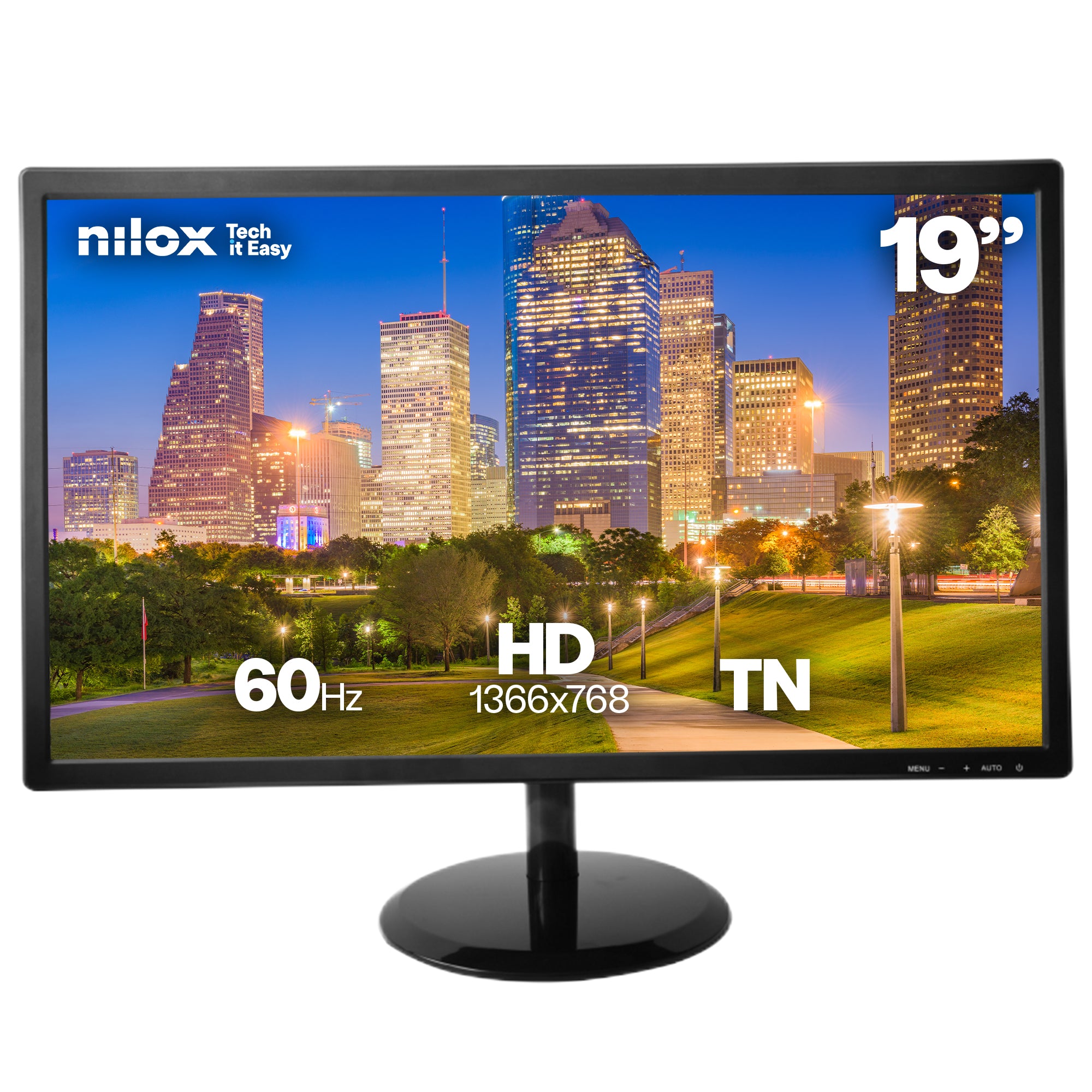 Monitor Nilox NXM19FHD22 19" 60Hz VGA HDMI
