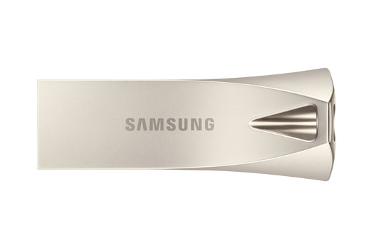Pen USB Samsung Bar Plus 256GB USB 3.1 Champaign prateado