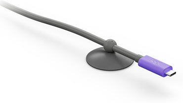 Cabo USB Logitech Cables Active USB-C 5m / 952-000195 Graphite, violet - imagem 2