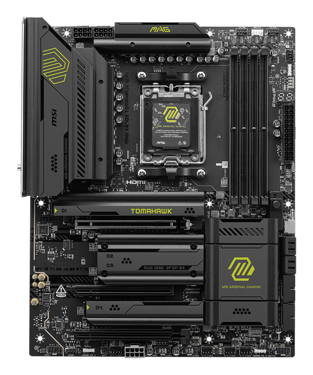 MSI Placa Base MAG X870E TOMAHAWK WIFI ATX AM5 - imagem 9