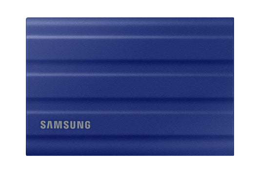 Disco SSD Samsung External T7 Shield 2TB / MU-PE2T0R/EU azul