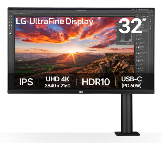 Monitor LG 32UN880K-B / 32UN880K-B.AEU preto